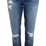 Ann Taylor LOFT High Rise Stretch Distressed Skinny Jeggings Denim Jeans Size 28 Photo 0