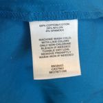 Free Press  Blue Asymmetrical Ruffled Tank Top Photo 6