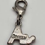 Disney  Letter A & Pink Rhinestone Mickey Charm Photo 1