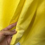 Vintage Archdale Maid House Coat Robe Button Front Yellow Gingham Bee M Lace Size M Photo 4