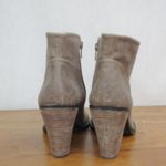 Jessica Simpson Rough Suede Leather Zip Up Ankle Boots Size 10M Photo 3