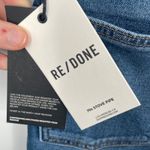 RE/DONE 70s Stove Pipe Jeans True Indigo High Rise Straight Leg Size 23 Photo 8