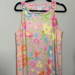 Gretchen Scott Jersey Slick Maxi Dress Birds & The Bees Bloomcore Floral Large Pink Photo 7