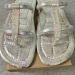 Free People  Hadden Sandals in Champagne Metallic Size 11 Photo 5