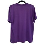 American Vintage Vintage Single Stitch Arkansas Apple Blossom Purple Floral T-Shirt - Size L Photo 1