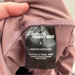 Constantly Varied Gear CVG Dusty Rose Ruched Capri Crossfit Leggings Size L Pink Size L Photo 4