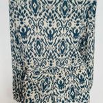 Evereve Roan & Ryan Long Sleeved Belted, Lined Shorts Romper Size L Blue Size L Photo 7