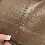 💖Vintage Toffs Chocolate Brown High Waisted Leather Skirt Size 10 Photo 3