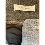 Ann Taylor NWT LOFT Skinny Ankle Twill Gray Slacks Pants 4 Career business casual office Photo 3