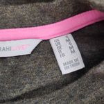 Isaac Mizrahi  Dark Green Long Sleeve Tunic Size Small Brown Green Top Photo 6