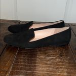 J.Crew $158 Suede Smoking Slipper Loafer Suede Leather Flat Black Sz 9 Photo 1