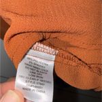 MISA Los Angeles Monteau Los Angeles‎ Ruffle Sleeve Blouse Keyhole Back Casual Top Size M Photo 3