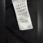 Camila Coelho Rayon Blend Minimal Clean Sweater Dress Black Knitted 3/4 Sleeve Photo 9