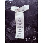 Soma Sheer Lace Nightie Size S Black Dress Whimsigoth Feminine Vampire Grunge Photo 5