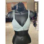 PINK - Victoria's Secret Women's  Sports Bra S Light Blue Photo 1