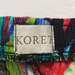 Lounge Vintage Koret tropical floral Hawaiian knit shorts, size medium Photo 2
