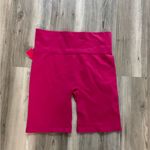 Ryka NWT  Size Large Hot pink high-waisted bike shorts Photo 2