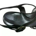 Cordani Calzature Women’s Brown Bronze Leather Strappy Wedge Sandals 41 US 9.5 Photo 6