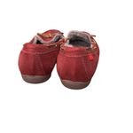 Marc Joseph NY Moccasins Rockefeller Genuine Leather Sheep Fur Lined Brazil 9 Red Photo 3
