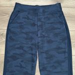 Athleta Brooklyn Mid Rise Ankle Blue Camo Jogger Pants Size 8 Photo 1
