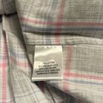 UNTUCKit Women’s Chasseles Button Down Long Sleeve Blue pinstripe Shirt Sz 4 NWT Gray Photo 8