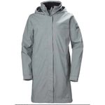Helly Hansen Women's Waterproof Hooded Parka Jacket Grey XL TG Lightweight Photo 1