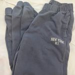 Brandy Melville  Rosa Sweatpants Blue Photo 0