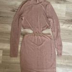 12th Tribe cutout chain pink dress Photo 0