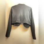 Bongo Women's Black  Cropped Jacket - Size Large, Stylish & Casual Layer Photo 2
