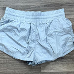 Varley  Light Blue Athletic Shorts Large High Rise Running Workout Photo 0