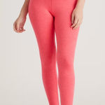 Quince NWOT ultrasoft high-rise legging heather coral Sz XS Photo 0