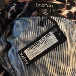 Boohoo Leopard Print Plisse Relaxed Fit Shirt Photo 4