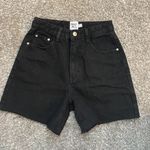 Princess Polly black jean shorts Photo 0