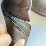 Clarks  Soft Cushion Taupe Gray Suede Womens Size 8.5M‎ Ankle Boots Shoes Photo 6