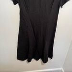 Ann Taylor  A-Line Dress Black V-Neck Photo 3