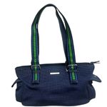 The Sak  Belinda Satchel Denim Blue Green Medium Handbag Pocketbook Bag NWT‎ Photo 1