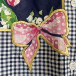 Quacker Factory Vintage The Quaker Factory Bow Floral Button Down NWT Photo 2