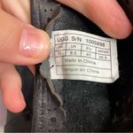 UGG  Darling‎ boots black leather ankle boots trendy women’s size 10 Photo 8