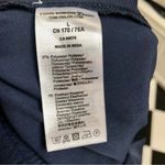 Tom Tailor Athletic Retro Jumpsuit Navy Blue Short Sleeve Athleisure sz Large Photo 11