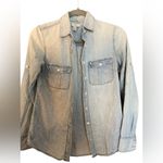 J.Crew Women's Chambray Button Down Shirt Photo 2