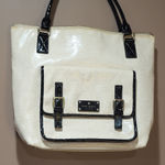 Kate Spade Vintage  Cream and Black Tote Bag Photo 0