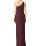 CINQ À SEPT Gianna Gown in Maroon Size US 4 Purple Photo 2