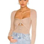 NWT The Astr The Label Cortana Sweater Size Small Tan Photo 0