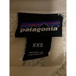 Patagonia Los Gatos Women's White Fleece 1/4 Zip Long Sleeve Sweater Top Sz XXS Photo 3