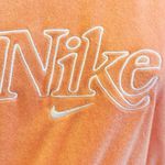 Nike Cropped Orange Terry Sweatshirt Cloth Retro M Photo 4