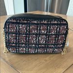 EXPRESS Tweed Crossbody Bag with Gold Chain Photo 5