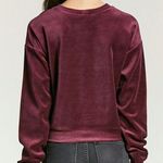 Forever 21 NWT Smooth Velvet Pullover Photo 3