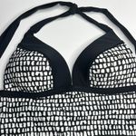 Hula Honey Bump in the Road Printed Push-Up Halter Tankini Top. Size XS Photo 3