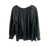 Dolce Cabo Black Faux Leather Women Oversized Top Sz M Size M Photo 1