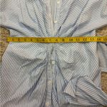 DO+BE  Light Blue and White Striped Top Size Medium. A13 Photo 11